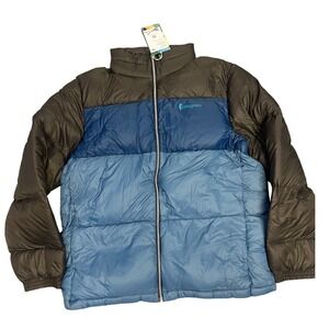 Cotopaxi Solazo Down Jacket Mens XXL Iron Denim‎ Puffer Coat Winter Outdoors